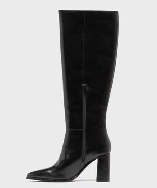 Bottes à haut talon et bout pointu femme vue3 - FOLLOW ME G4G - GEMO