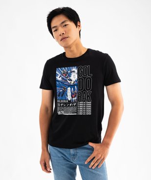 Tee-shirt manches courtes en coton imprimé homme - Goldorak vue1 - GOLDORAK - GEMO