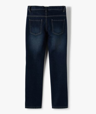 Jean garçon coupe regular taille ajustable vue5 - GEMO 4G GARCON - GEMO