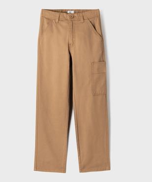 Pantalon loose à poches cargo et taille élastiquée garçon vue1 - GEMO 4G GARCON - GEMO