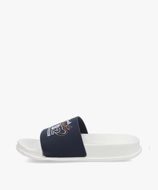 Mules de piscine garçon motifs style campus vue3 - GEMO (ENFANT) - GEMO