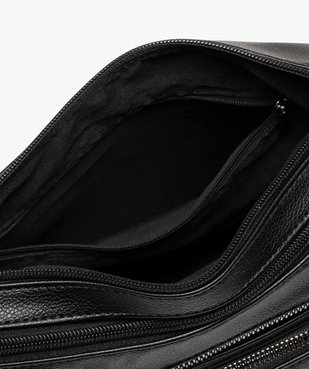 Sac besace à double compartiment femme vue3 - GEMO (ACCESS) - GEMO