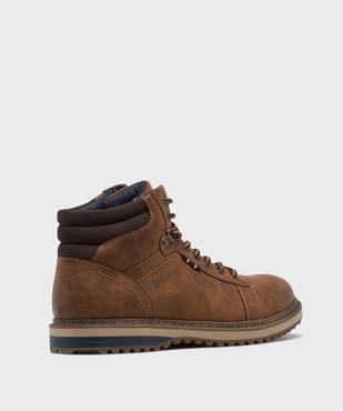 Boots crantées à tige moelleuse homme - Lee Cooper vue4 - LEE COOPER - GEMO