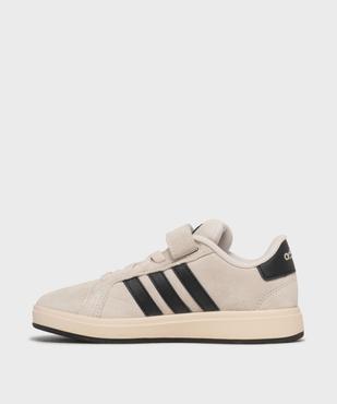 Baskets Grand Court 00s à scratch garçon - Adidas vue3 - ADIDAS - GEMO