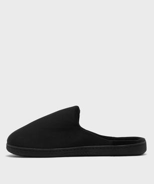 Chaussons mules en velours avec semelle tartan homme - Isotoner vue3 - ISOTONER - GEMO