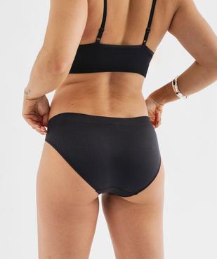 Culotte en maille extensible femme vue3 - GEMO(HOMWR FEM) - GEMO