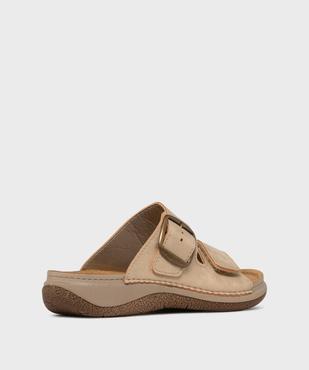 Mules deux brides spéciales confort femme vue4 - G'FLEX - GEMO