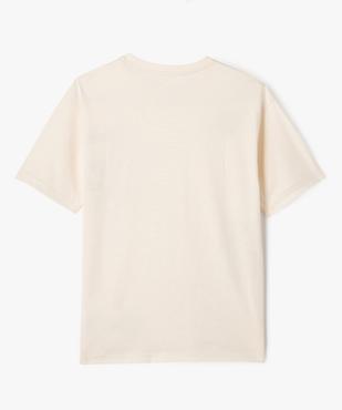 Tee-shirt manches courtes imprimé garçon vue4 - GEMO (JUNIOR) - GEMO