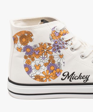 Baskets femme montantes en toile Mickey - Disney vue6 - MICKEY - GEMO