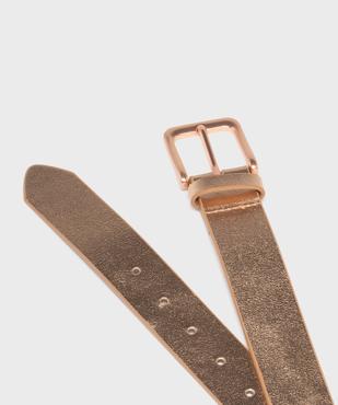 Ceinture large métallisée femme vue2 - GEMO (ACCESS) - GEMO