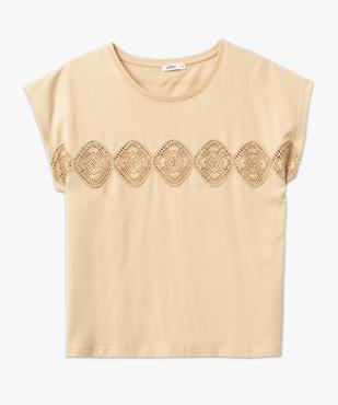 Tee-shirt sans manches avec bande brodée femme vue4 - GEMO(FEMME PAP) - GEMO