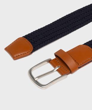 Ceinture tressée élastique homme vue2 - GEMO (ACCESS) - GEMO