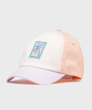 Casquette en coton tricolore avec motif palmier fille vue1 - GEMO (ACCESS) - GEMO