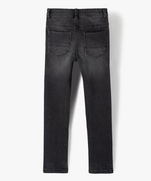 Jean coupe skinny extensible 5 poches garçon vue4 - GEMO 4G GARCON - GEMO