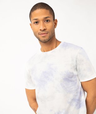 Tee-shirt à manches courtes effet tie and dye homme vue2 - GEMO (HOMME) - GEMO