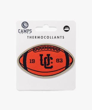 Patch thermocollant ballon de football américain petit format - Camps United vue2 - CAMPS - GEMO