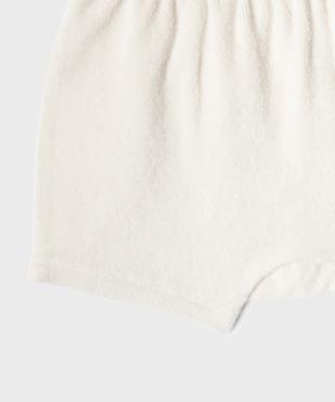 Ensemble 2 pièces en maille éponge bébé garçon Tee-shirt et short vue2 - GEMO(BB COUCHE) - GEMO