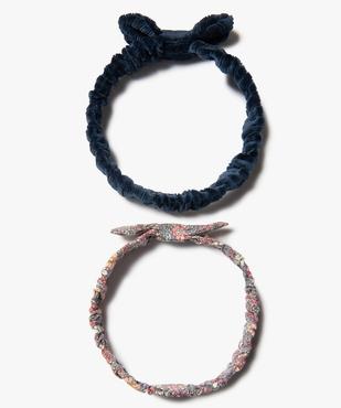 Bandeaux pour cheveux fille assortis (lot de 2) vue1 - GEMO - GEMO