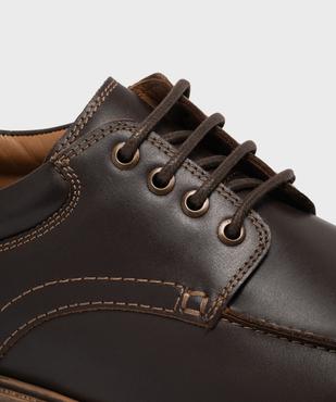 Derbies casual en cuir homme - Tanéo vue6 - TANEO - GEMO
