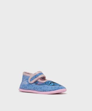 Chaussons en textile à motif Stitch fille - Disney vue2 - LILO & STITCH - GEMO