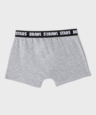 Boxers imprimés avec large ceinture garçon (lot de 2) - Brawl Stars vue4 - BRAWL STARS - GEMO