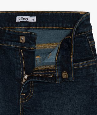 Bermuda garçon en jean coupe Regular vue4 - GEMO (ENFANT) - GEMO