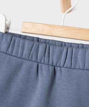 Pantalon de jogging coupe sarouel en molleton bébé vue2 - GEMO 4G BEBE - GEMO