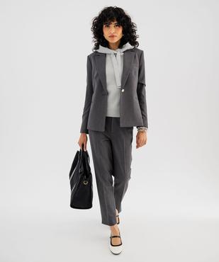 Veste de blazer coupe cintrée femme vue4 - GEMO(FEMME PAP) - GEMO