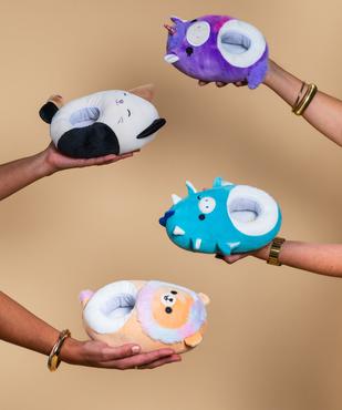 Chaussons en volume fantaisie en forme d'animal femme - Squishmallows vue6 - SQUISHMALLOWS - GEMO