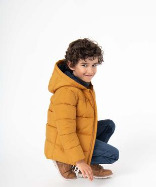 Blouson garçon matelassé doublé polaire vue1 - GEMO 4G GARCON - GEMO