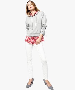 Jean femme slim push-up taille normale vue5 - GEMO(FEMME PAP) - GEMO