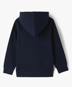 Sweat à capuche imprimé garçon vue4 - GEMO (ENFANT) - GEMO