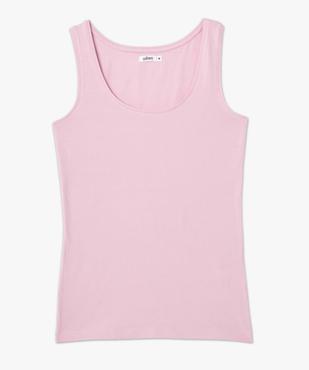Débardeur femme uni col rond vue4 - GEMO(FEMME PAP) - GEMO