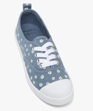 Baskets en toile fleurie et bout en gomme fille vue5 - VALENTINA BALDA - GEMO