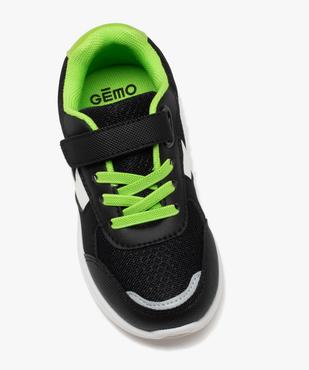 Baskets garçon en mesh à lacets élastiques et à scratch vue5 - GEMO (ENFANT) - GEMO