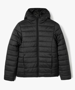Doudoune à capuche matelassage léger fille vue1 - GEMO 4G FILLE - GEMO