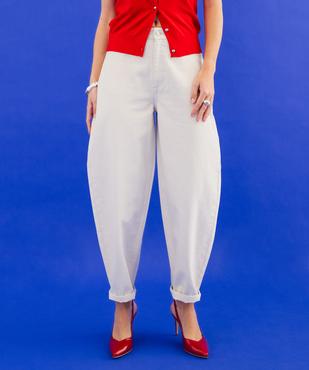 Jean ballon femme vue3 - GEMO 4G FEMME - GEMO