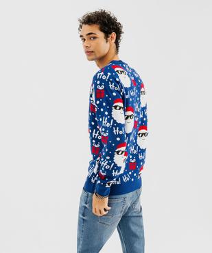 Pull de Noël motifs jacquard homme vue4 - GEMO (HOMME) - GEMO