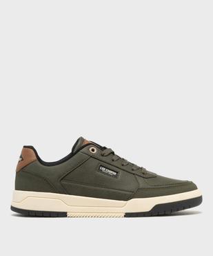 Baskets basses unies à lacets homme - Lee Cooper vue1 - LEE COOPER - GEMO