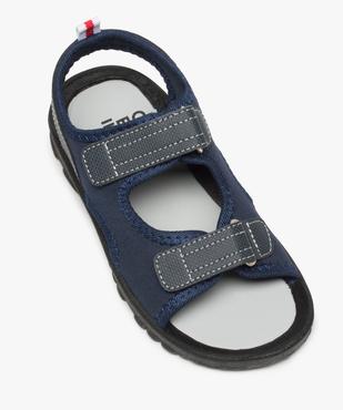 Sandales garçon à semelle crantée et fermeture scratch vue5 - GEMO (ENFANT) - GEMO