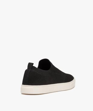 Baskets homme style chaussettes en maille unie vue4 - GEMO (SPORTSWR) - GEMO