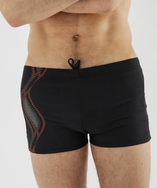 Maillot de bain boxer à rayures homme vue2 - GEMO 4G HOMME - GEMO