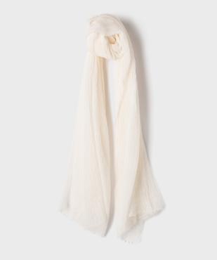 Foulard en maille gaufrée et pailletée femme vue1 - GEMO (ACCESS) - GEMO