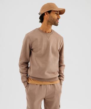 Sweat avec intérieur molletonné homme vue1 - GEMO 4G HOMME - GEMO