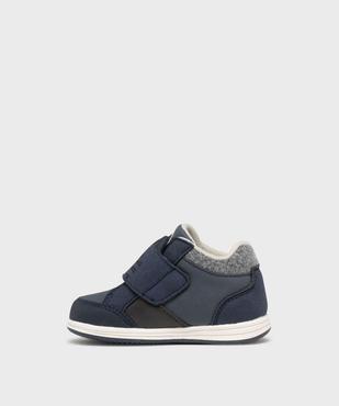 Chaussures premiers pas fermeture scratch bébé garçon - Hobiz vue3 - HOBIZ - GEMO