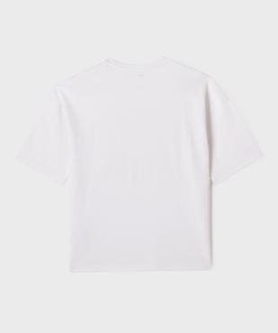 Tee-shirt manches courtes imprimé sportswear garçon vue3 - GEMO (JUNIOR) - GEMO