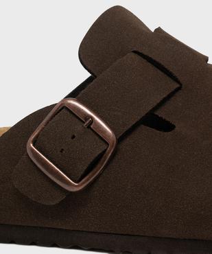 Sabots avec semelle intérieure cuir ergonomique homme vue6 - URBAN STEPS - GEMO