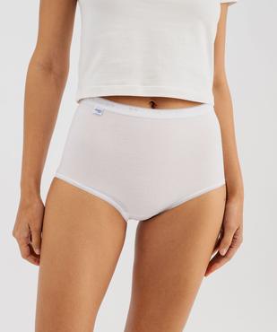 Culotte maxi en coton stretch femme (lot de 2) - Sloggi vue2 - SLOGGI - GEMO