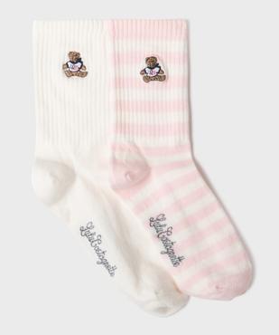 Chaussettes femme dans boite cadeau (lot de 2) - LuluCastagnette et Alizée vue1 - LULUCASTAGNETTE - GEMO