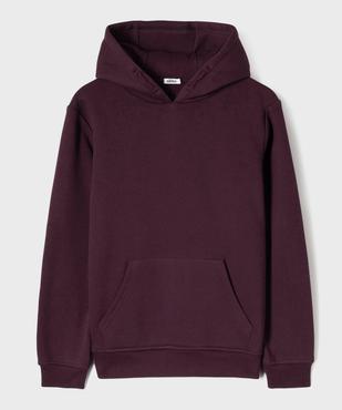 Sweat molletonné à capuche garçon vue1 - GEMO (JUNIOR) - GEMO